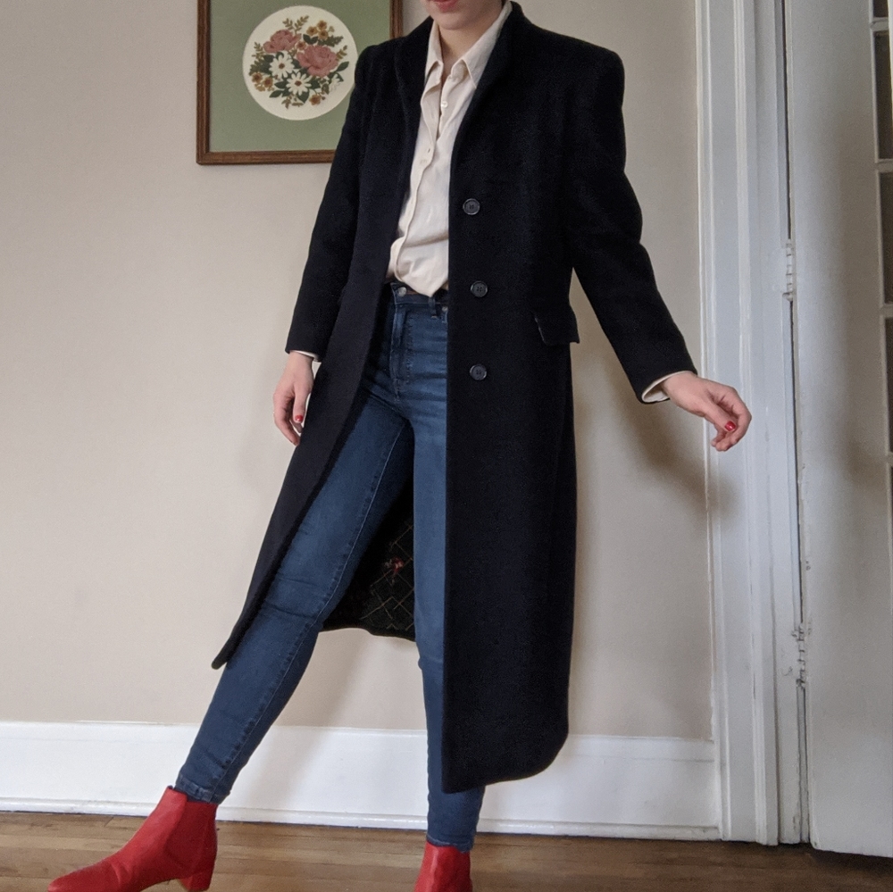 Long wool coat